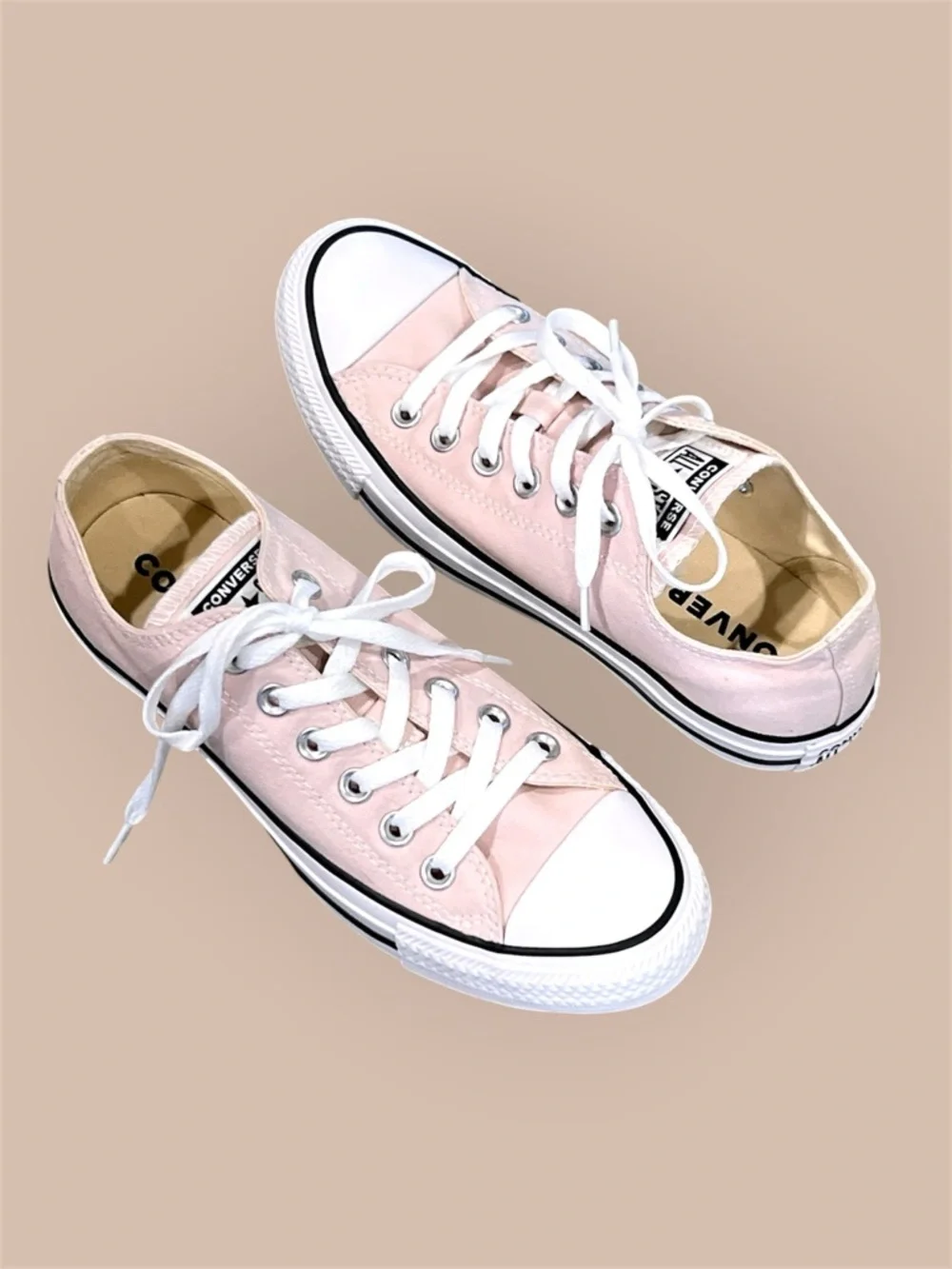 *New* CONVERSE Chuck Taylor All Star OX ‘Barely Rose’ Sneakers Sz W7/M5 - Picture 5 of 7